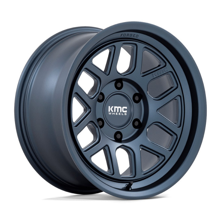 Jantă de Aluminiu, KMC KM451 MESA FORGED Monoblock, 18x9.0, ET 18, 8x165.1, 125.1, Albastru - EDK.ro