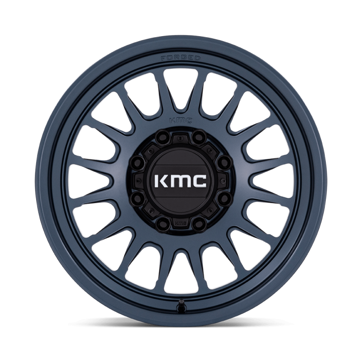 Jantă de Aluminiu, KMC KM452 IMPACT FORGED Monoblock, 18x9.0, ET 18, 8x165.1, 125.1, Albastru - EDK.ro