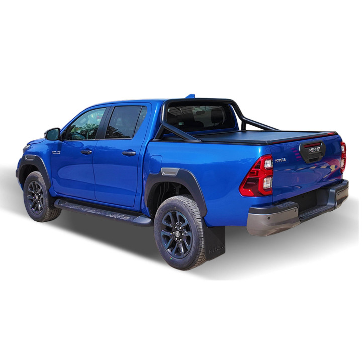 Închidere de Benă Tip Rulou Manual, Tessera 4x4 SE+, Toyota Hilux cu Rollbar OEM Cabină Dublă 2016 - 2026 - EDK.ro
