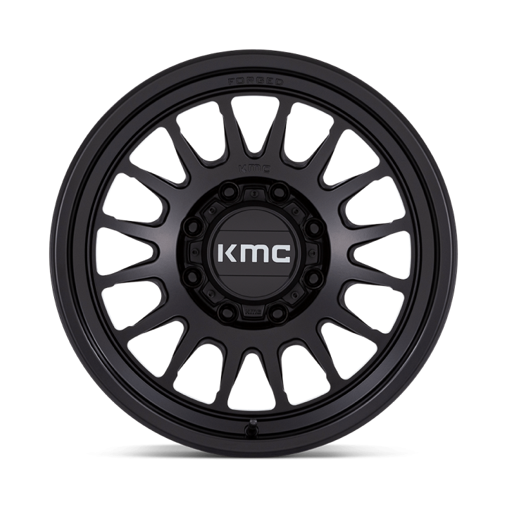 Jantă de Aluminiu, KMC KM452 IMPACT FORGED Monoblock, 18x9.0, ET 18, 8x165.1, 125.1, Negru - EDK.ro