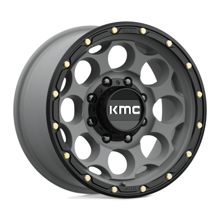 Jantă de Aluminiu, KMC KM541 DIRTY HARRY, 17x8.5, ET 0, 8x165.1, 125.1, Negru - EDK.ro