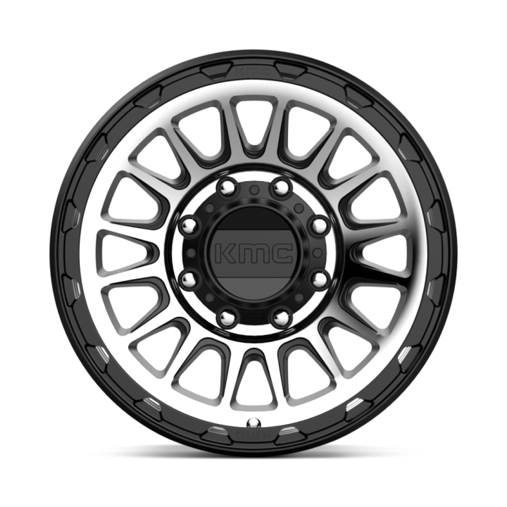 Alloy Wheel, KMC KM542 IMPACT, 17x8.5, ET 0, 8x165.1, 125.1, Black - EDK.ro