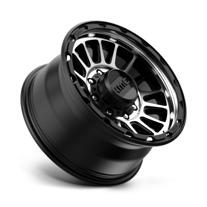 Alloy Wheel, KMC KM542 IMPACT, 17x8.5, ET 0, 8x165.1, 125.1, Black - EDK.ro