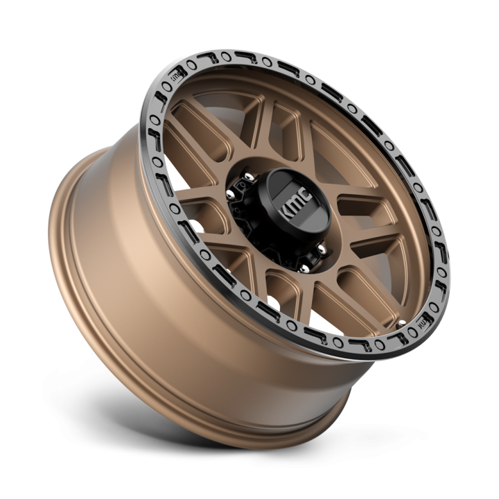 Alloy Wheel, KMC KM544 MESA, 17x9.0, ET 18, 8x165.1, 125.1, Black - EDK.ro