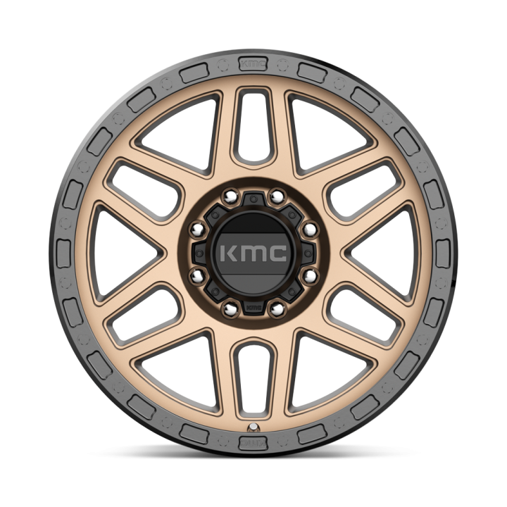 Alloy Wheel, KMC KM544 MESA, 17x9.0, ET 18, 8x165.1, 125.1, Black - EDK.ro