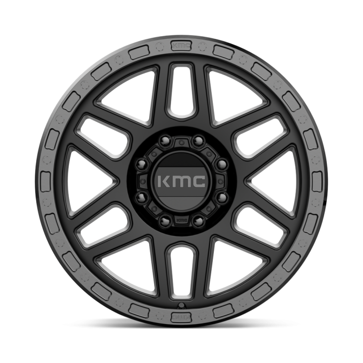 Alloy Wheel, KMC KM544 MESA, 17x9.0, ET 18, 8x165.1, 125.1, Black - EDK.ro