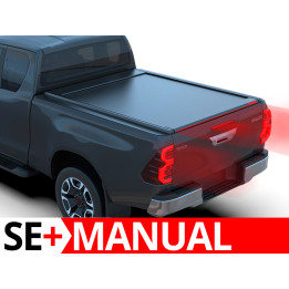 Manual Roll Top Tonneau Bed Cover, Tessera 4x4 SE+, Toyota Hilux Extra Cab 2016 - 2026 - EDK.ro