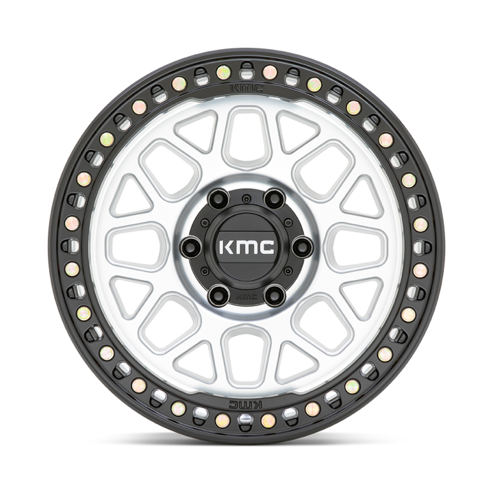 Jantă de Aluminiu, KMC KM549 GRS, 20x9.0, ET 18, 8x165.1, 125.1, Negru - EDK.ro