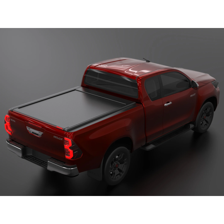 Manual Roll Top Tonneau Bed Cover, Tessera 4x4 SE+, Toyota Hilux Extra Cab 2016 - 2026 - EDK.ro