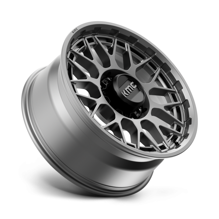 Jantă de Aluminiu, KMC KM722 TECHNIC, 20x9.0, ET 18, 8x165.1, 125.1, Antracit - EDK.ro