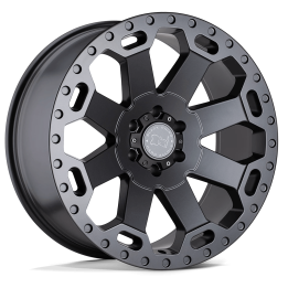 Alloy Wheel, Black Rhino WARLORD, 17x9.0, ET 12, 8x165.1, 122.4, Gunmetal - EDK.ro