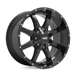 Jantă de Aluminiu, MOTO Metal MO970, 20x10.0, ET -24, 8x165.1, 125.1, Negru - EDK.ro