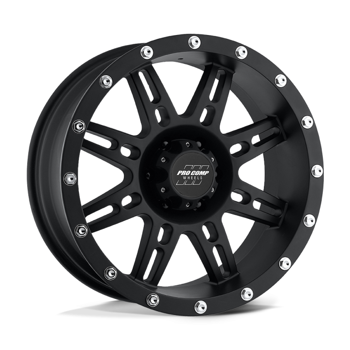 Alloy Wheel, Pro Comp PA31 STRYKER, 17x9.0, ET -6, 8x165.1, 125.2, Black - EDK.ro