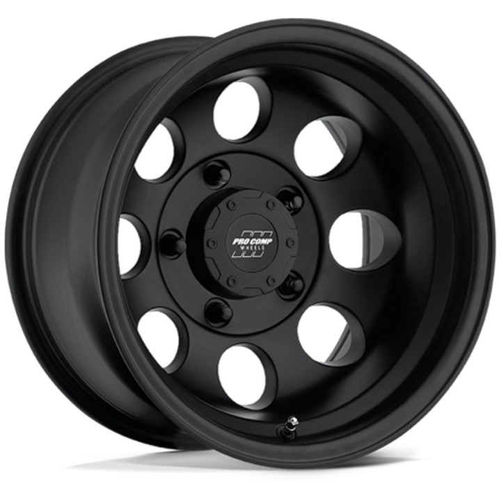 Jantă de Aluminiu, Pro Comp PA69 VINTAGE, 16x8.0, ET 0, 8x165.1, 125.1, Negru - EDK.ro