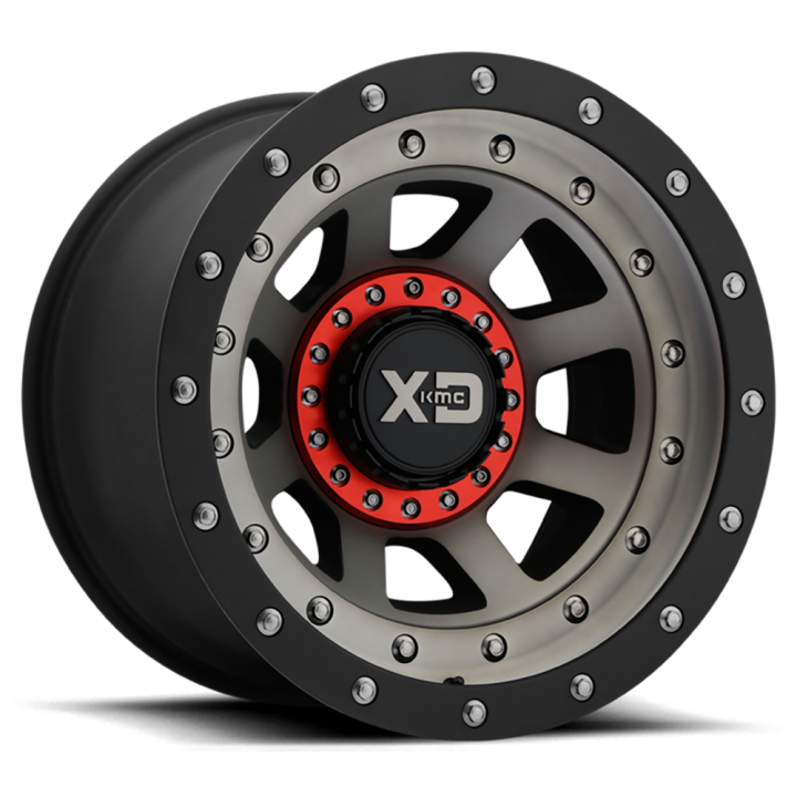 Alloy Wheel, XD Series XD137 FMJ, 20x10.0, ET -18, 8x165.1, 125.1, Black - EDK.ro