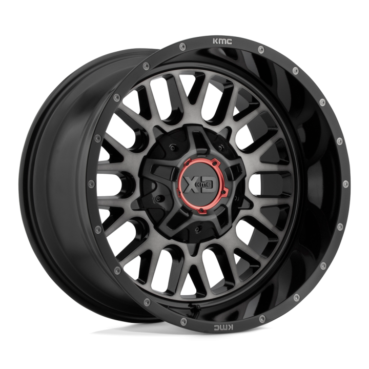 Alloy Wheel, XD Series XD842 SNARE, 20x9.0, ET 18, 8x165.1, 125.1, Black - EDK.ro