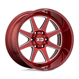 Alloy Wheel, XD Series XD844 PIKE, 20x10.0, ET -18, 8x165.1, 125.1, Red - EDK.ro