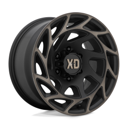 Jantă de Aluminiu, XD Series XD860 ONSLAUGHT, 22x12.0, ET -44, 8x165.1, 125.1, Negru - EDK.ro