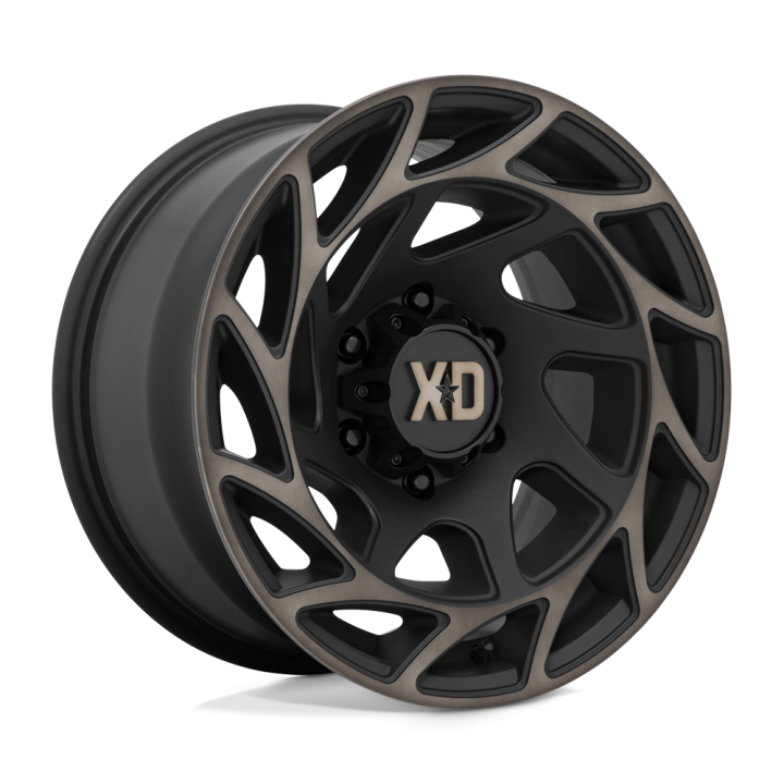 Alloy Wheel, XD Series XD860 ONSLAUGHT, 22x12.0, ET -44, 8x165.1, 125.1, Black - EDK.ro