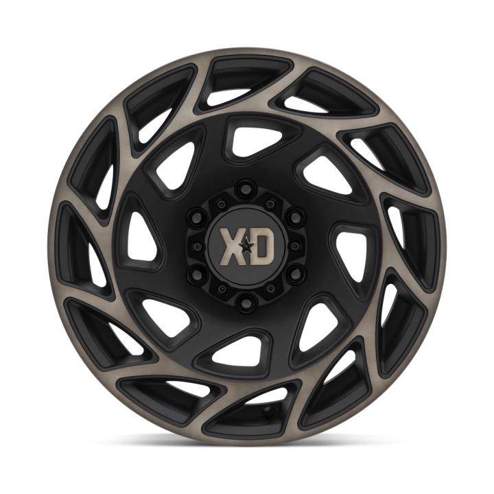 Alloy Wheel, XD Series XD860 ONSLAUGHT, 22x12.0, ET -44, 8x165.1, 125.1, Black - EDK.ro