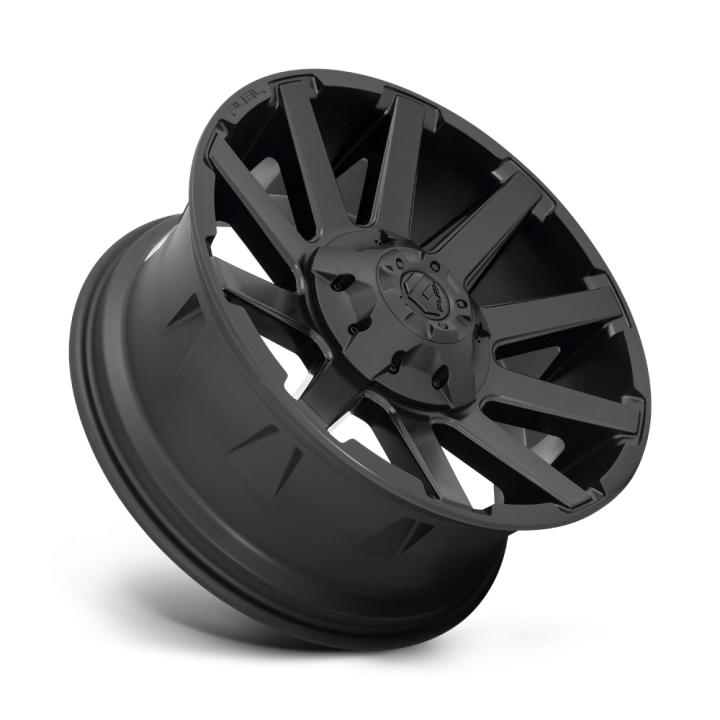 Alloy Wheel, FUEL D437 CONTRA, 20x10.0, ET -18, 8x170, 125.1, Black - EDK.ro
