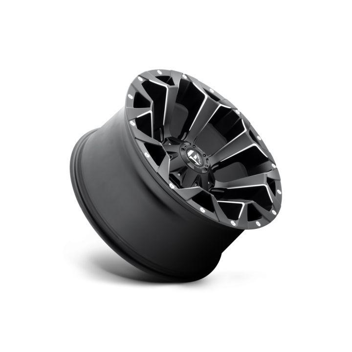 Alloy Wheel, FUEL D546 ASSAULT, 20x10.0, ET -18, 8x170, 125.1, Black - EDK.ro