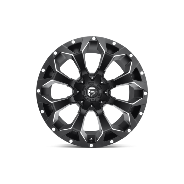 Jantă de Aluminiu, FUEL D546 ASSAULT, 20x10.0, ET -18, 8x170, 125.1, Negru - EDK.ro