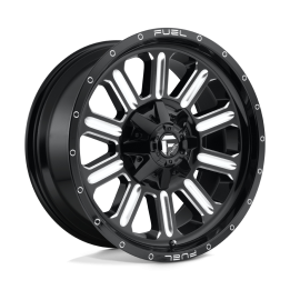 Jantă de Aluminiu, FUEL D620 HARDLINE, 20x9.0, ET 1, 8x170, 125.1, Negru - EDK.ro