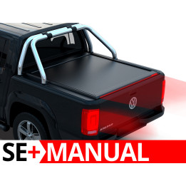 Manual Roll Top Tonneau Bed Cover, Tessera 4x4 SE+, Volkswagen Amarok Ultimate 2010 - 2022 - EDK.ro