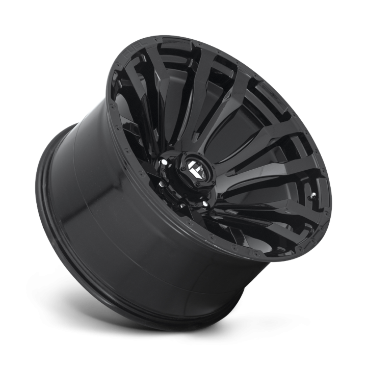 Alloy Wheel, FUEL D675 BLITZ, 20x9.0, ET 1, 8x170, 125.1, Black - EDK.ro
