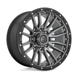 Alloy Wheel, FUEL D680 REBEL, 22x10.0, ET -18, 8x170, 125.1, Black - EDK.ro
