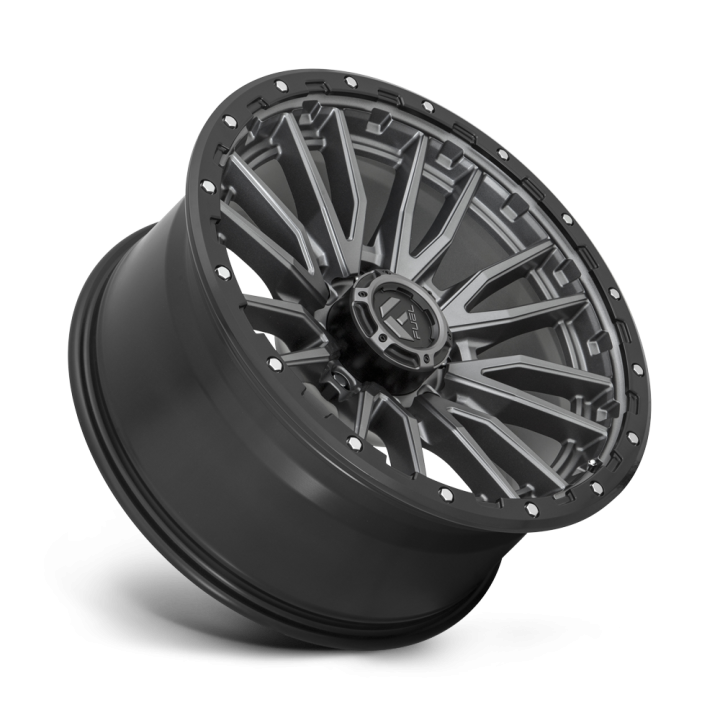 Jantă de Aluminiu, FUEL D680 REBEL, 22x10.0, ET -18, 8x170, 125.1, Negru - EDK.ro