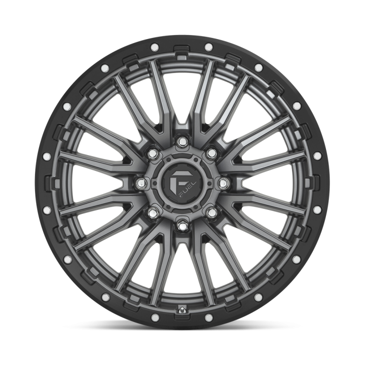 Jantă de Aluminiu, FUEL D680 REBEL, 22x10.0, ET -18, 8x170, 125.1, Negru - EDK.ro