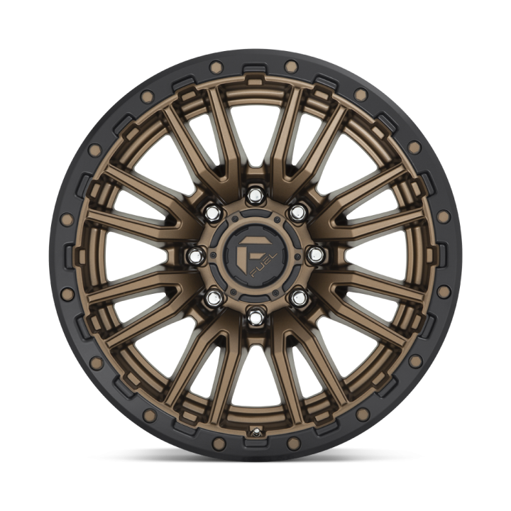 Alloy Wheel, FUEL D681 REBEL, 20x10.0, ET -18, 8x170, 125.1, Black - EDK.ro