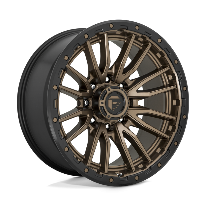 Alloy Wheel, FUEL D681 REBEL, 22x10.0, ET -18, 8x170, 125.1, Black - EDK.ro
