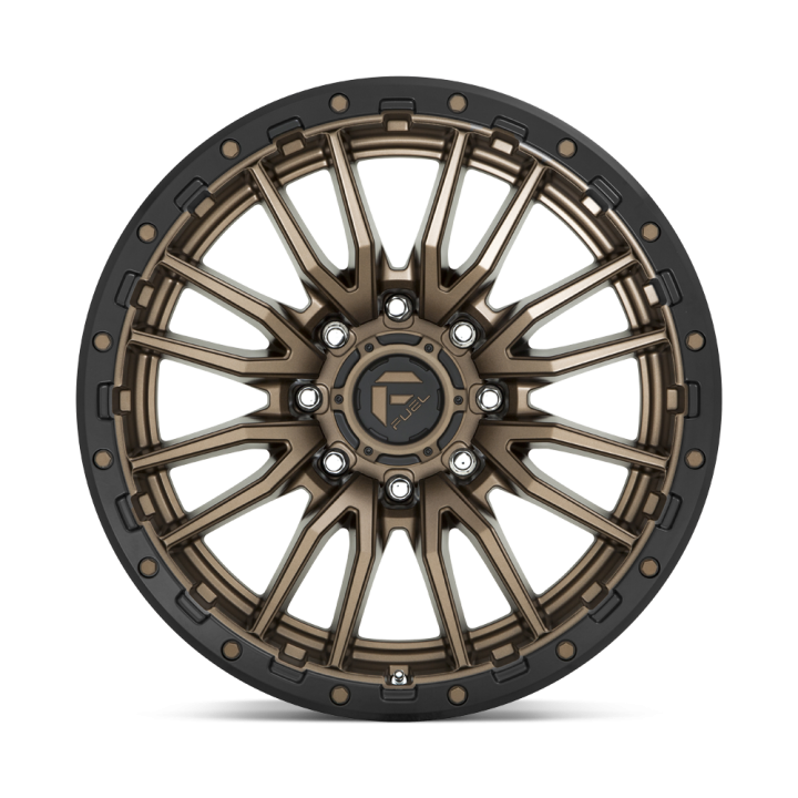 Alloy Wheel, FUEL D681 REBEL, 22x10.0, ET -18, 8x170, 125.1, Black - EDK.ro