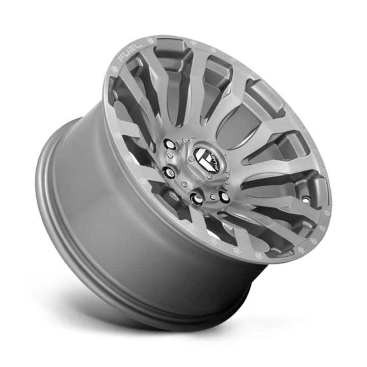 Alloy Wheel, FUEL D693 BLITZ, 20x10.0, ET -18, 8x170, 125.1, Platinum - EDK.ro