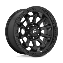 Jantă de Aluminiu, FUEL D694 COVERT, 18x9.0, ET 20, 8x170, 125.1, Negru - EDK.ro