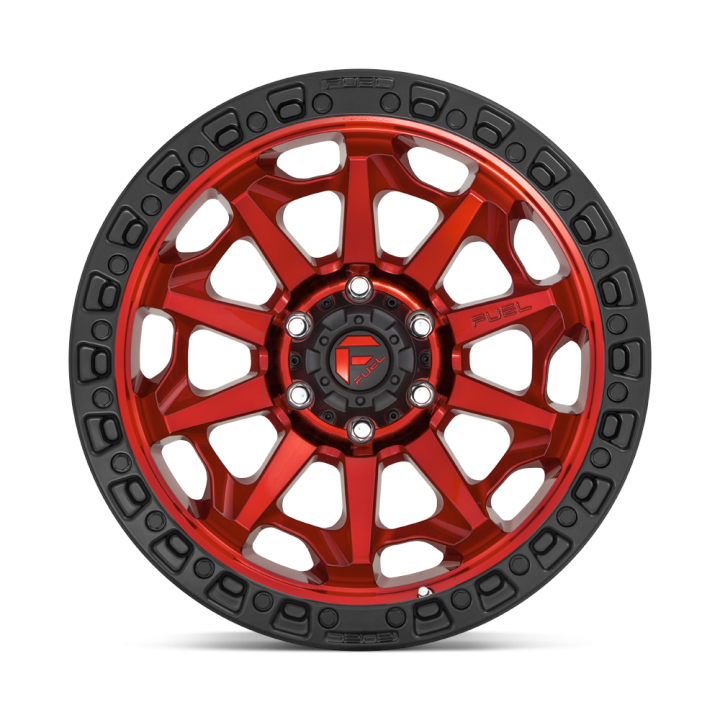 Jantă de Aluminiu, FUEL D695 COVERT, 20x9.0, ET 20, 8x170, 125.1, Negru - EDK.ro