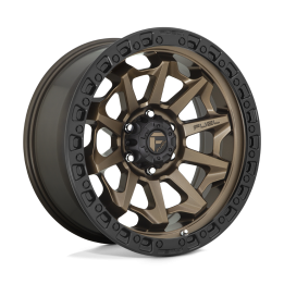 Alloy Wheel, FUEL D696 COVERT, 17x9.0, ET 1, 8x170, 125.1, Black - EDK.ro