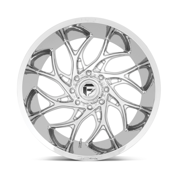 Jantă de Aluminiu, FUEL D740 RUNNER, 20x9.0, ET 1, 8x170, 125.1, Crom - EDK.ro