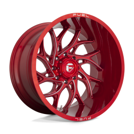 Alloy Wheel, FUEL D742 RUNNER, 20x10.0, ET -18, 8x170, 125.1, Red - EDK.ro