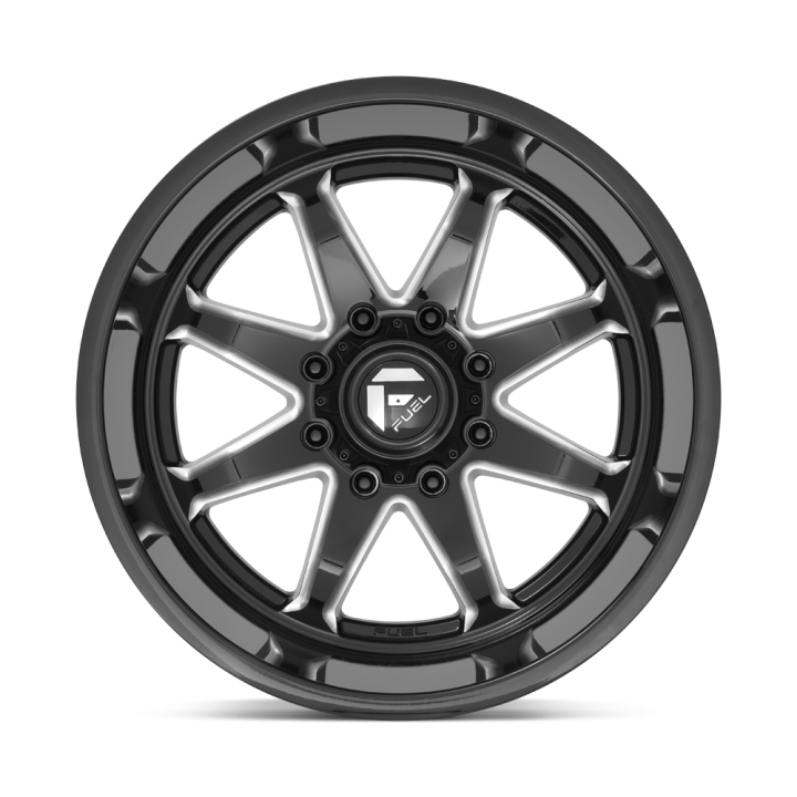 Alloy Wheel, FUEL D749 HAMMER, 20x9.0, ET 1, 8x170, 125.1, Black - EDK.ro