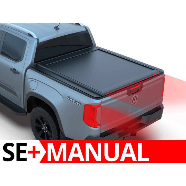 Manual Roll Top Tonneau Bed Cover, Tessera 4x4 SE+, Volkswagen Amarok Lifestyle 2023 - Present - EDK.ro