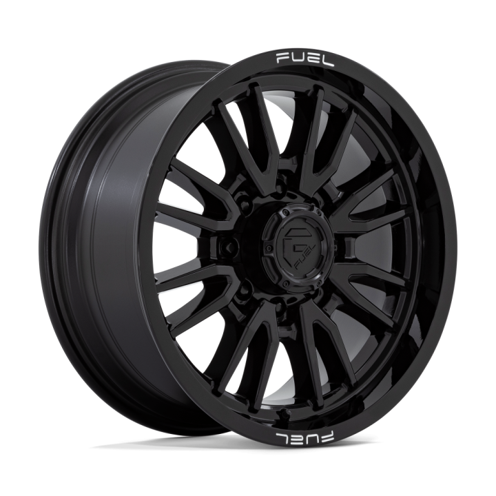 Jantă de Aluminiu, FUEL D760 CLASH, 20x9.0, ET 20, 8x170, 125.1, Negru - EDK.ro