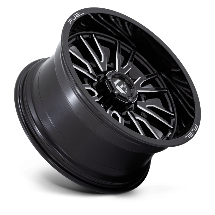 Alloy Wheel, FUEL D761 CLASH, 20x10.0, ET -18, 8x170, 125.1, Black - EDK.ro