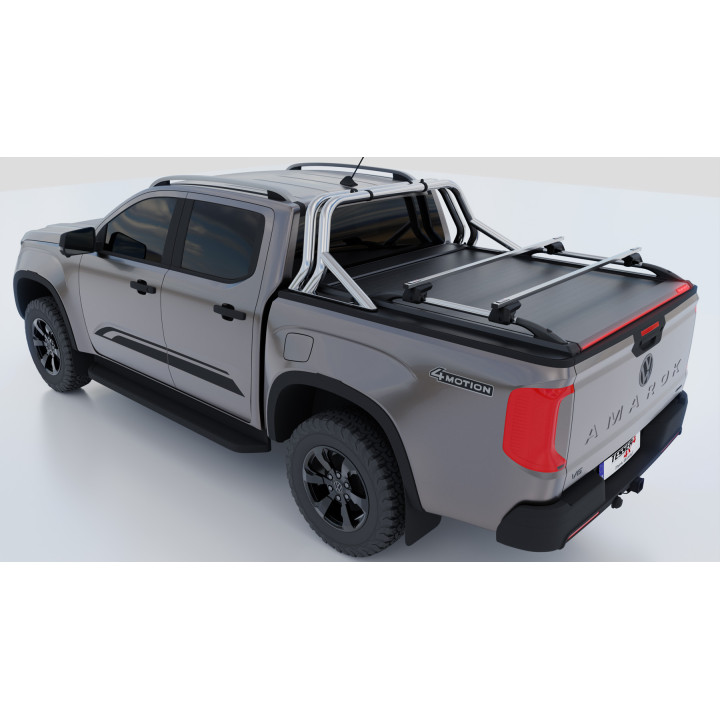 Manual Roll Top Tonneau Bed Cover, Tessera 4x4 SE+, Volkswagen Amarok Lifestyle 2023 - Present - EDK.ro