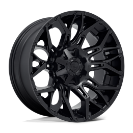 Jantă de Aluminiu, FUEL D772 TWITCH, 22x10.0, ET -18, 8x170, 125.1, Negru - EDK.ro
