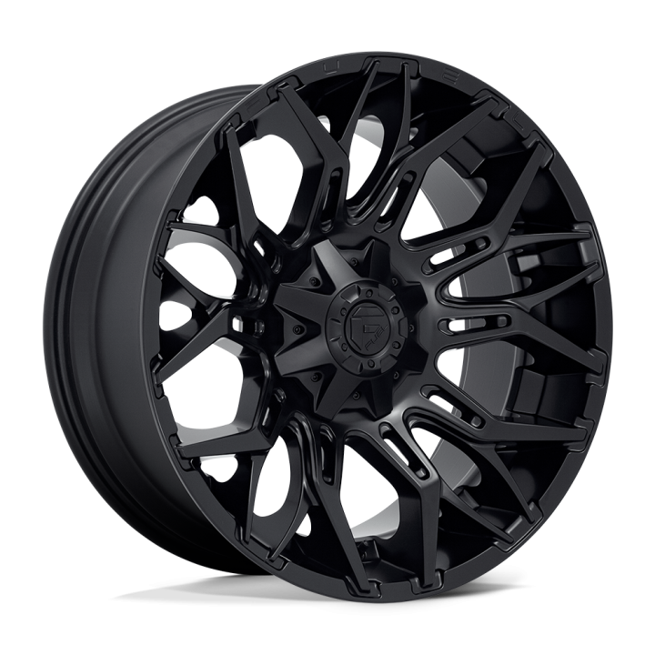 Jantă de Aluminiu, FUEL D772 TWITCH, 22x10.0, ET -18, 8x170, 125.1, Negru - EDK.ro