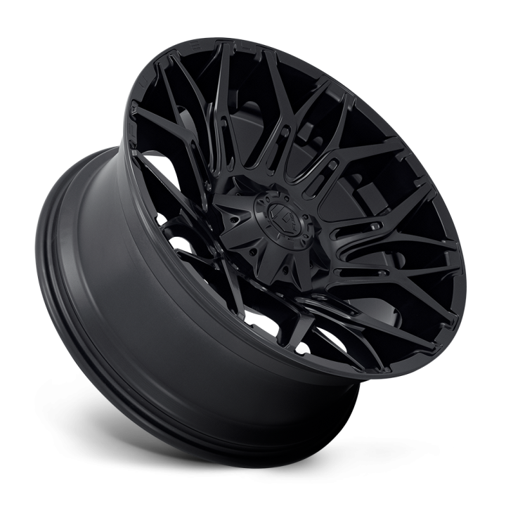 Jantă de Aluminiu, FUEL D772 TWITCH, 22x10.0, ET -18, 8x170, 125.1, Negru - EDK.ro